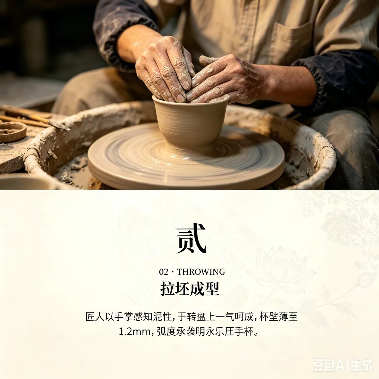 拉坯成型工艺